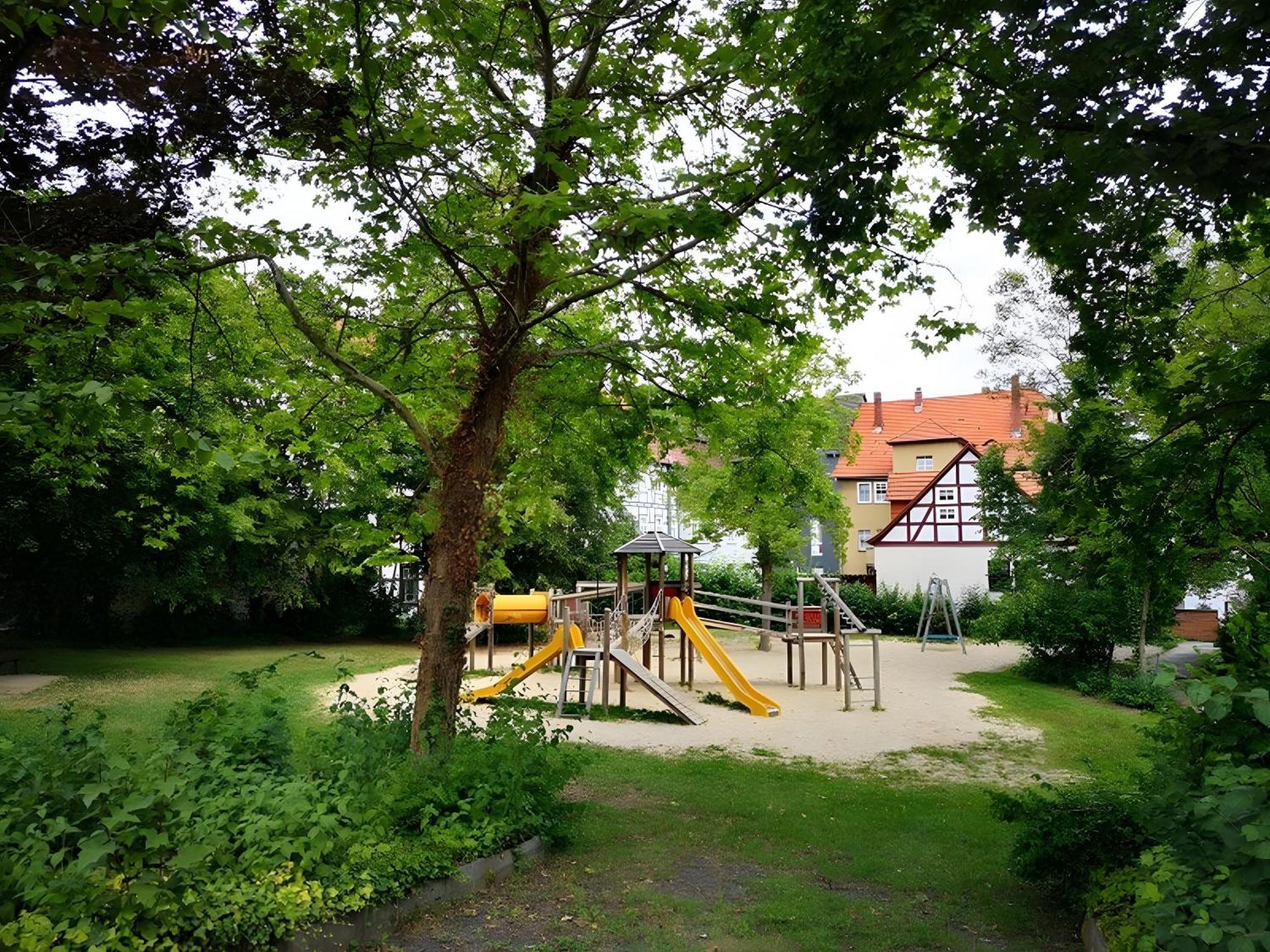 Ferienwohnung Am Schlosspark Мельзунген Экстерьер фото