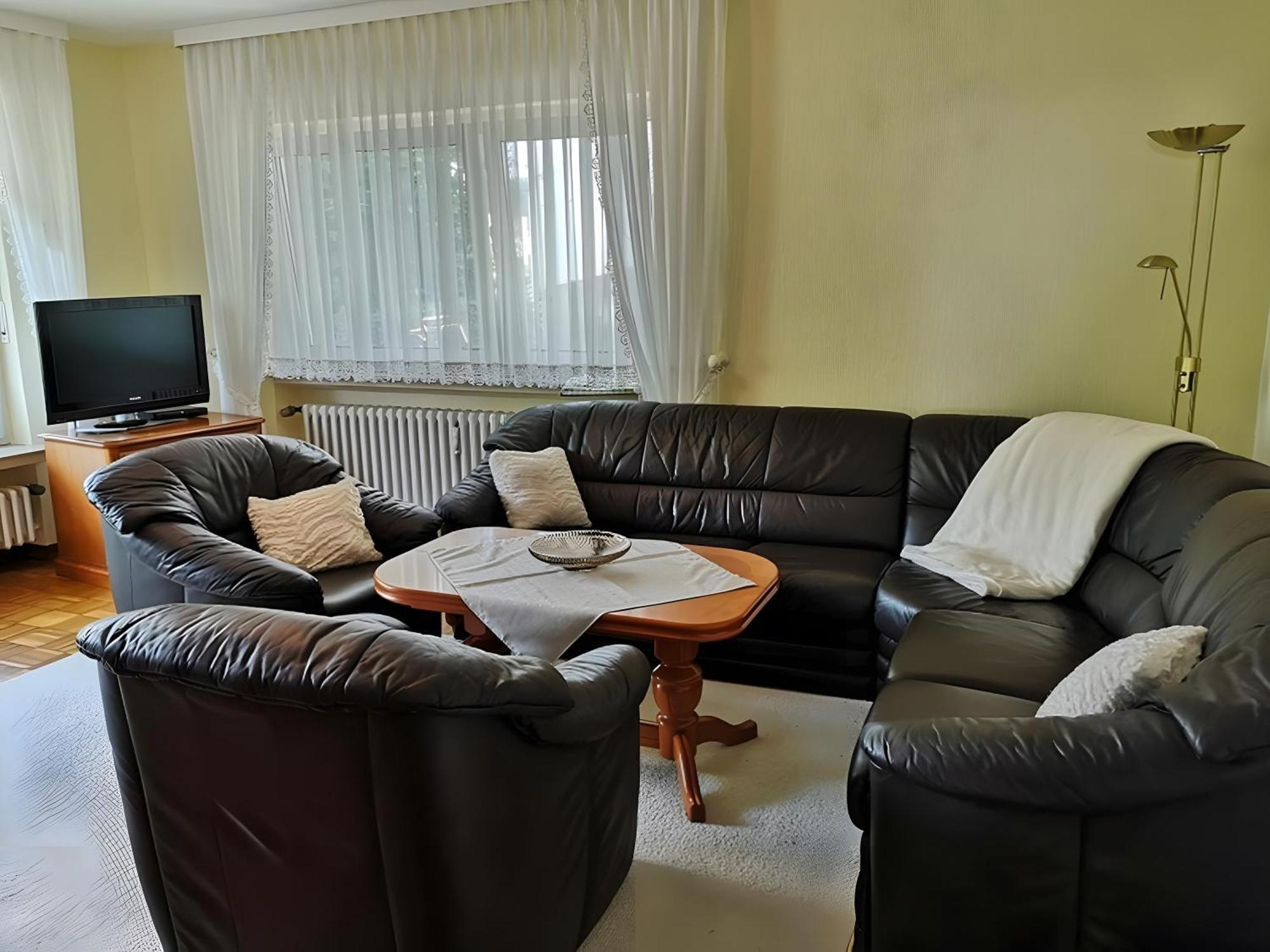Ferienwohnung Am Schlosspark Мельзунген Экстерьер фото